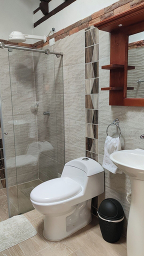 Bathroom, Hostal la casita de toñito, Villa de Leyva