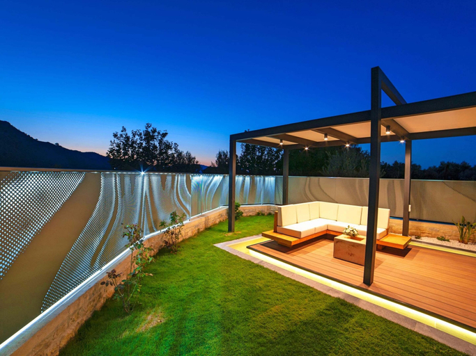 Exterior & Views 2, 2 New Villas Next Each Other, Pool, Rent Separately or Together at Kournas Lake, Crete