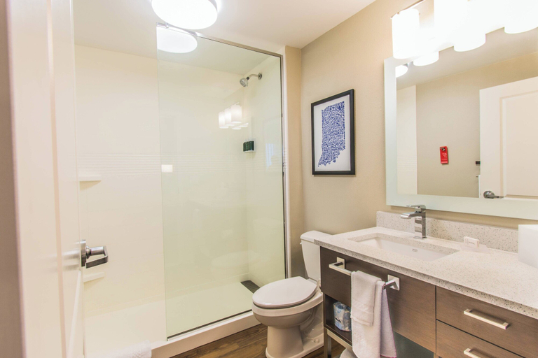 Bathroom 4, Towneplace Suites by Marriott Evansville Newburgh, Warrick