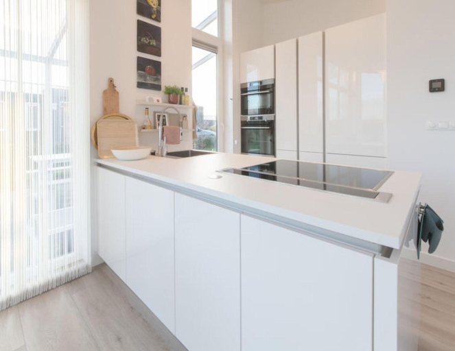 Private kitchen, Dyke-view Stay With Terrace, Kapelle