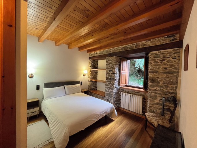 Bedroom 3, Casa Rural O Vilar, A Coruña