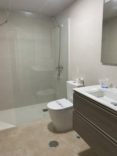 Bathroom 4, Aparthotel Vistamar, Almería