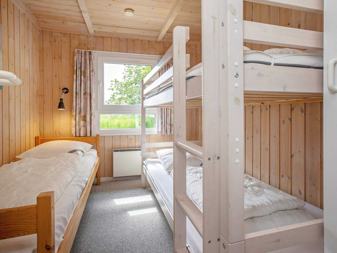 Bedroom, 5 Star Holiday Home in Jerup, Frederikshavn