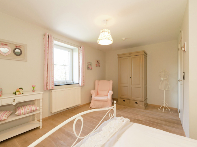 Bedroom, Magnificent Character Cottage with Spa Tub near Marche-en-Famenne, Luxembourg