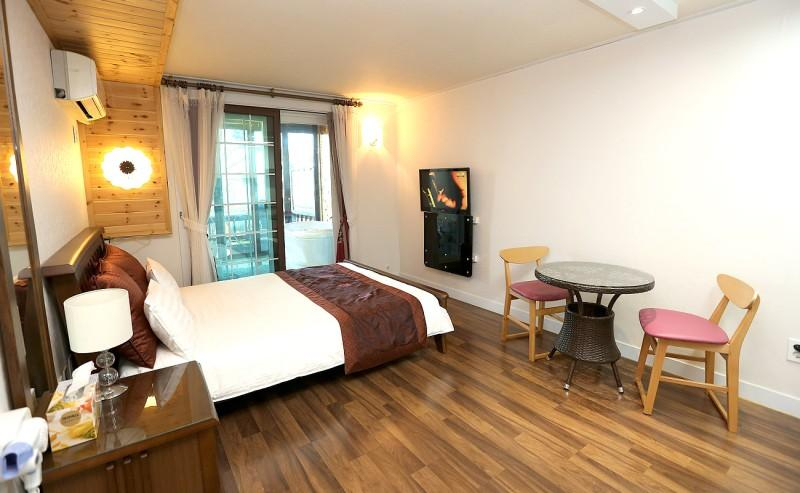 Bedroom 3, Taean Somnium Tree Pension, Taean
