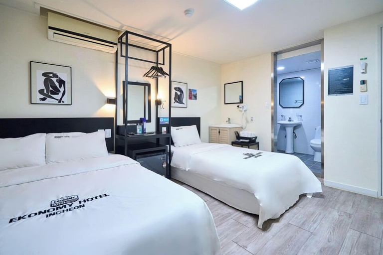 Bedroom 3, Ekonomy Hotel Incheon, Gyeyang