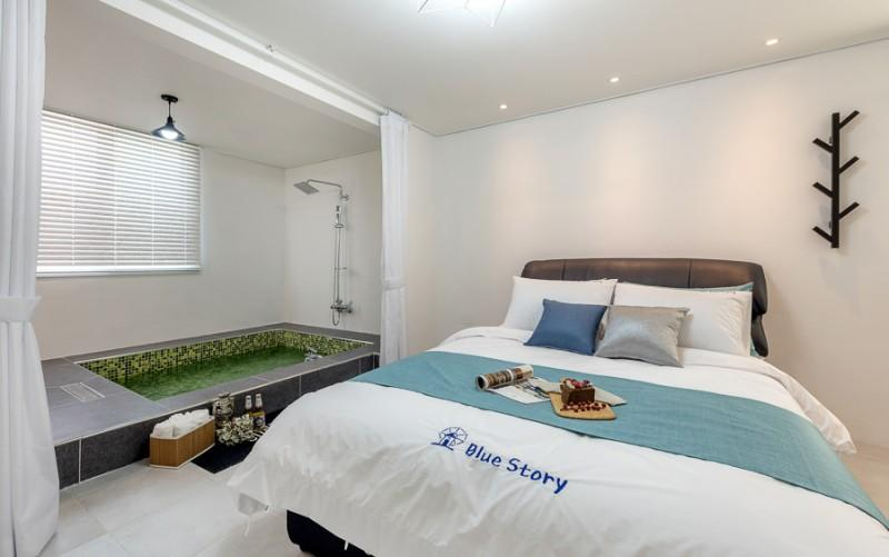 Bedroom 3, Cheongju Blue Story Pension, Goesan