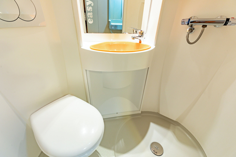 Bathroom 5, easyHotel Edinburgh, Edinburgh