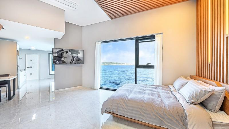 Bedroom, Busan Gijang C&Tree Ocean View Pension, Gijang
