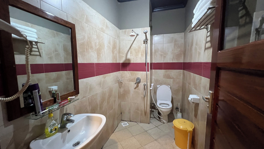 Bathroom 3, Lush Garden Hotel, Arusha