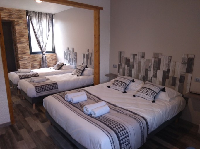 Bedroom 4, Hôtel Restaurant LES VOYAGEURS, Ardèche