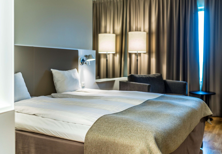 Bedroom 2, Scandic Talk Hotel, Stockholm