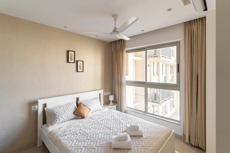 Bedroom 2, Ambient, Stylish 1bhk Apt in Hiranandani Powai, Mumbai Suburban