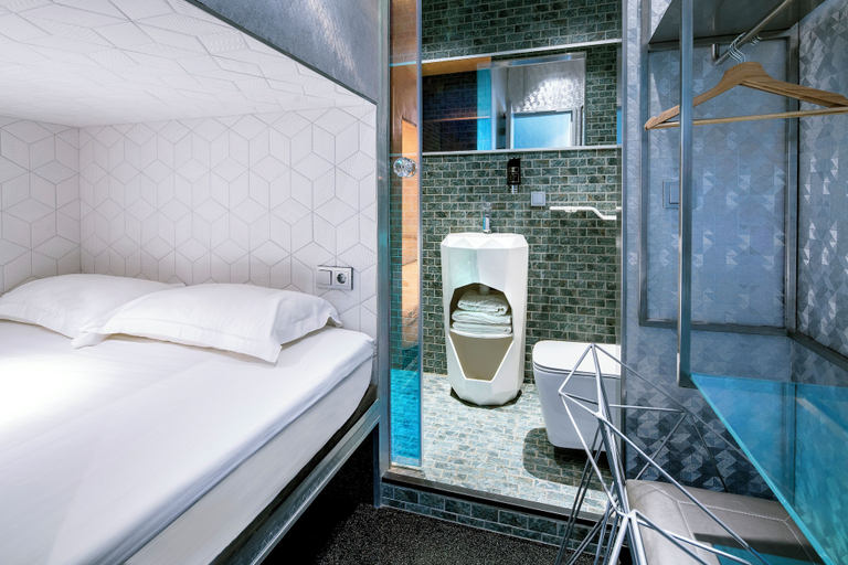 Bedroom 4, Diamond Capsule Hotel Amsterdam South, Amstelveen