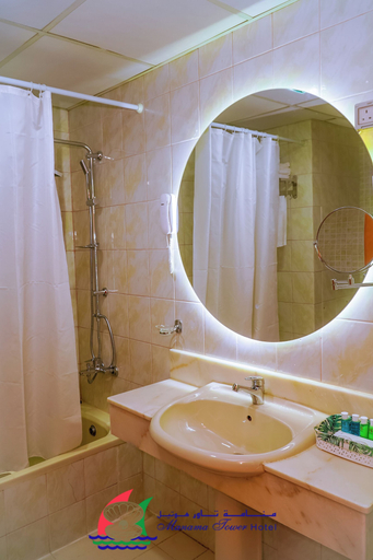 Bathroom 4, Manama Tower Hotel, Manama