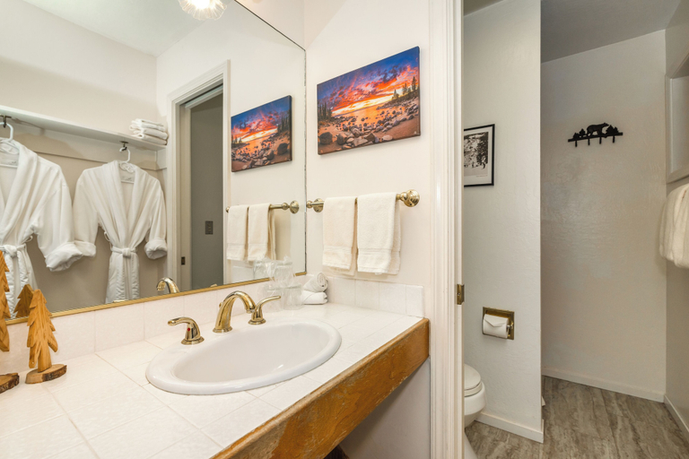 Bathroom 4, Donner Lake Inn, Nevada