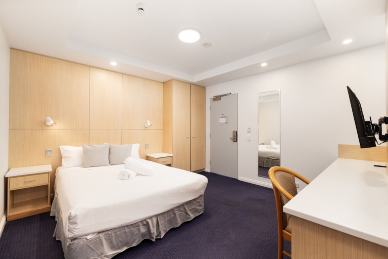 Bedroom 2, Asraport Motel, Hamilton