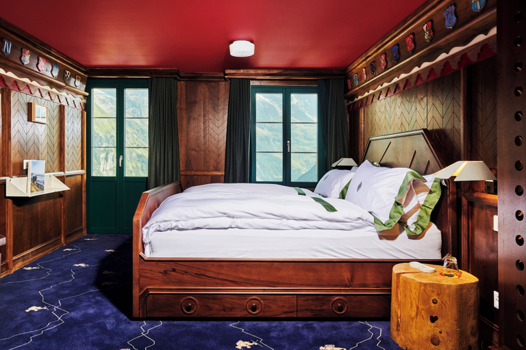 Bedroom 5, Drei Berge Hotel, Interlaken