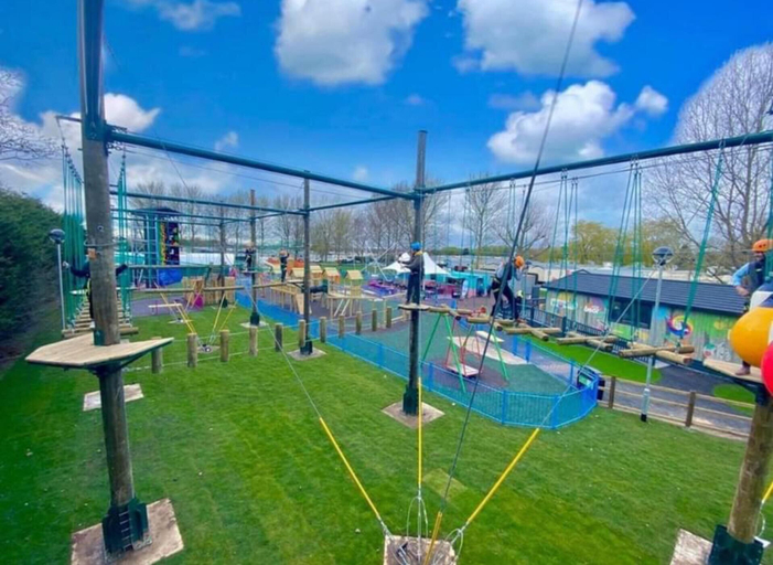 Children's area, Meadows 111 Hot Tub - Southview Holiday Park, Lincolnshire