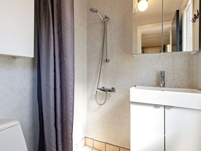 Bathroom, 4 Star Holiday Home in Nibe, Aalborg