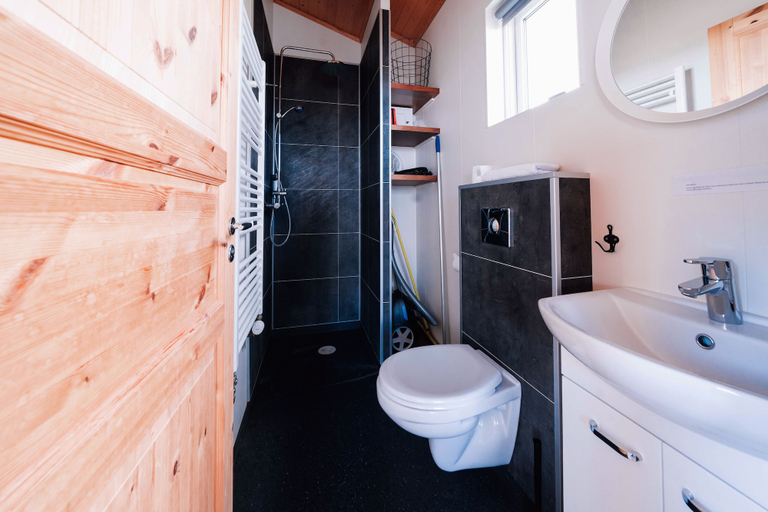 Bathroom, Blue View Cabin 5B with Hot Tub, Biskupstungnahreppur