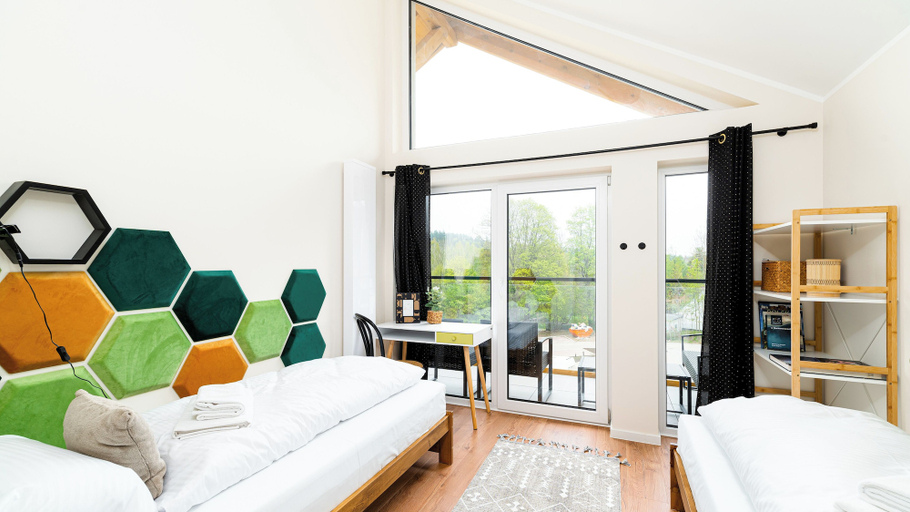 Bedroom 2, Apartamenty Sun & Snow Osada, Jelenia Góra