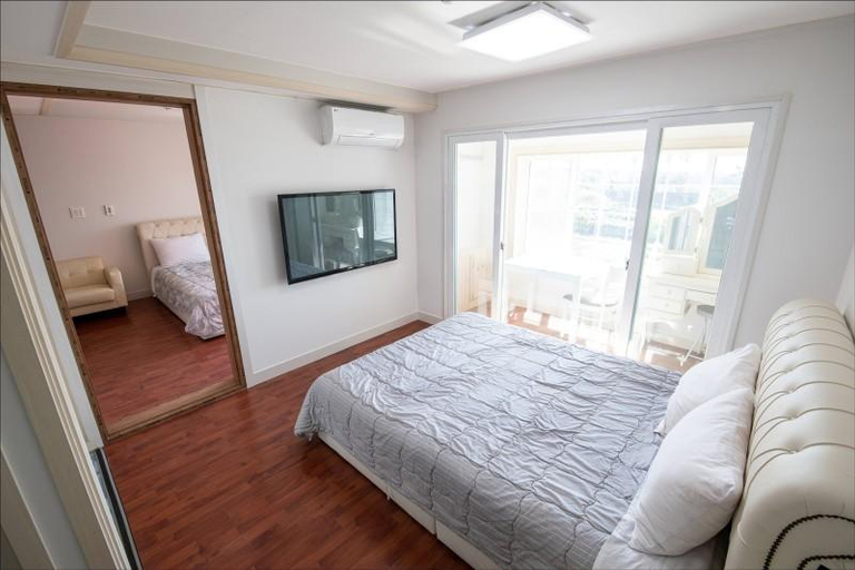 Bedroom, Jeju White Dream Pension, Jeju