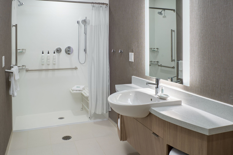 Bathroom 4, SpringHill Suites by Marriott Winter Park, Orange