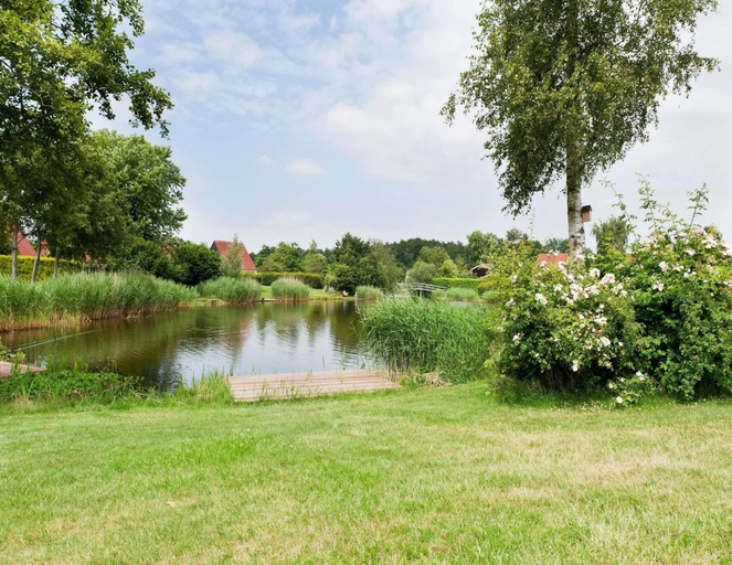 View from property 3, Holiday Home in Groningen With Pool, Vlagtwedde
