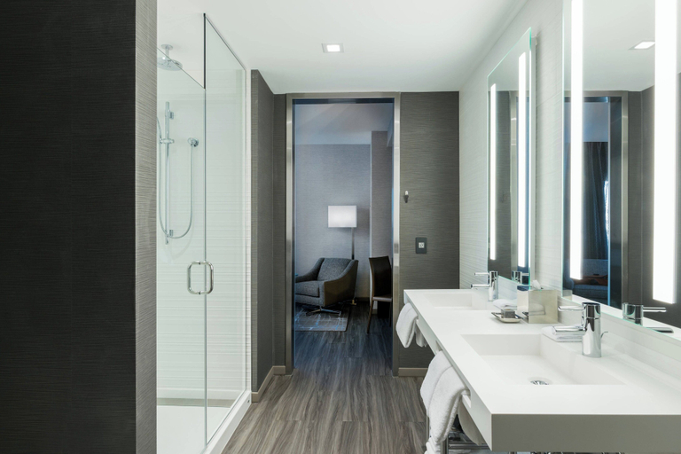 Bathroom 5, AC Hotel by Marriott Boston Cambridge, Cambridge