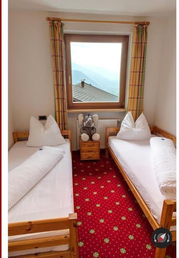 Bedroom 3, Hotel Tonnerhof, Bolzano