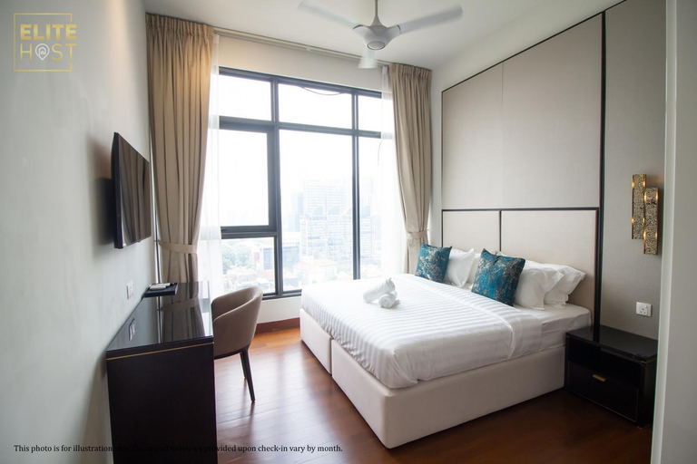Bedroom 3, PAVILION EMBASSY KLCC BY ELITE HOST, Kuala Lumpur
