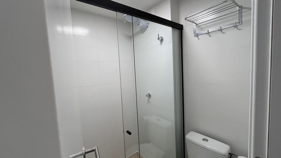Bathroom 5, Flat Gold Legacy Suites - Cabo Branco, João Pessoa