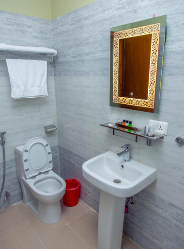 Bathroom 4, Hotel Gyan Gauri Palace, Dhaualagiri