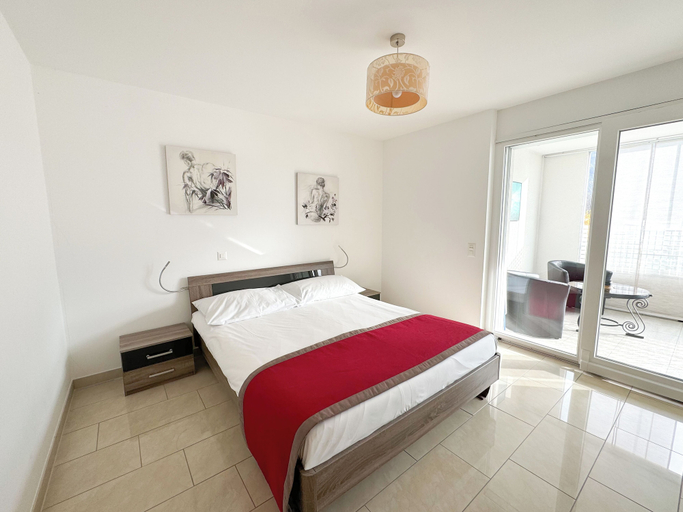 Bedroom 3, Hôtel des Bains de Saillon, Martigny