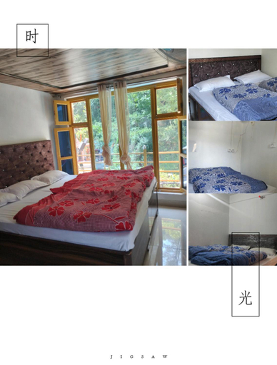 Bedroom 2, Anshu Priyanshu Homestay, Uttarkashi
