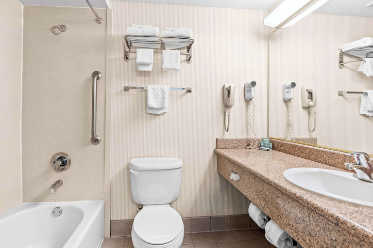Bathroom 4, SureStay Hotel by Best Western Castro Valley, Alameda