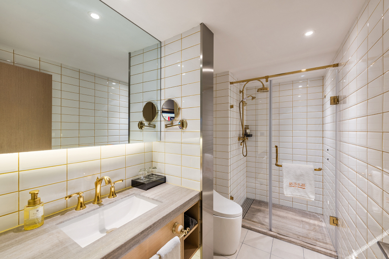 Bathroom 3, Crystal Orange Hotel Urumqi Changjiang Road Hetian 2nd Street, Ürümqi