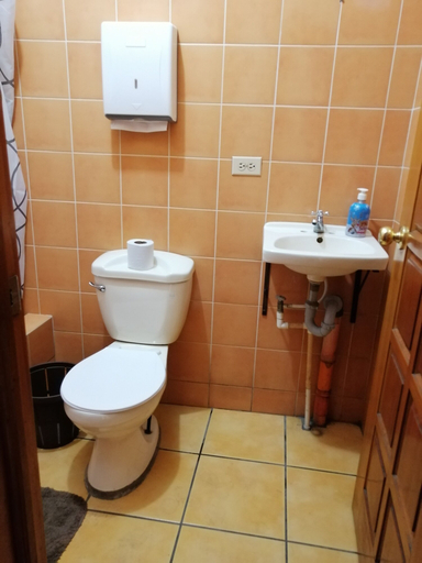 Bathroom 4, Hosteria del Centro, Santiago Atitlán