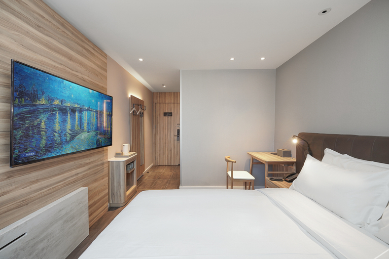 Bedroom 2, Hanting Hotel Beijing Xisanqi Dongsheng Technology Park, Beijing