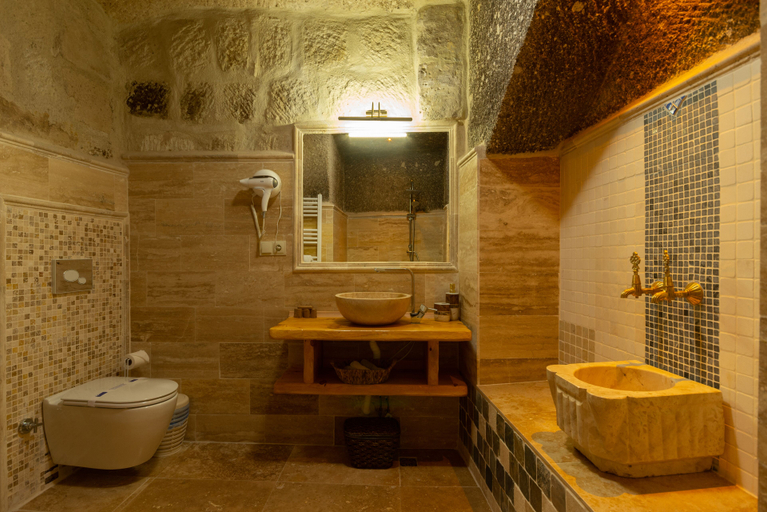 Bathroom 3, Vintage Cave House, Nevşehir