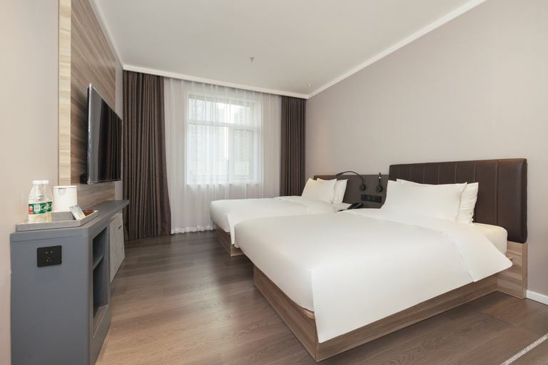 Bedroom 2, Hanting Premium Hotel Linfen Station Street, Linfen