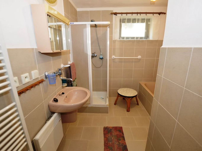 Bathroom 4, Villa in Zelenecka Lhota with Private Pool, Jičín