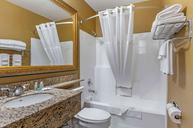 Bathroom 4, Quality Inn & Suites Westminster Seal Beach, Orange