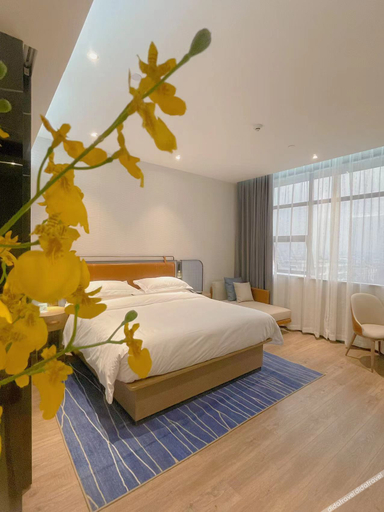 Bedroom 3, Echarm Hotel (Macheng Square Branch), Huanggang
