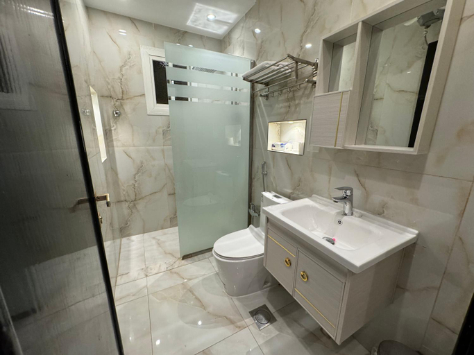 Bathroom 3, RosaBella Hotel - شقق روزابيلا الفندقية, AlUla