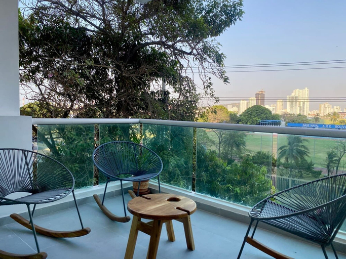 Room 2, w Cozy 2BR w Balcony n AC in Cartagena, Cartagena de Indias