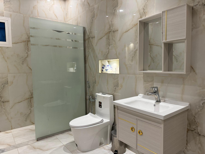 Bathroom 5, RosaBella Hotel - شقق روزابيلا الفندقية, AlUla