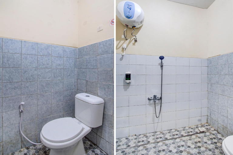 Bathroom, OYO Life  92499 Bagas Homestay Wonokitri, Probolinggo