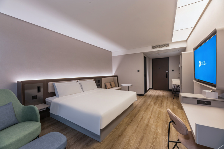 Bedroom 3, Hanting Hotel Shuyang Sanpima North Beijing Road, Suqian